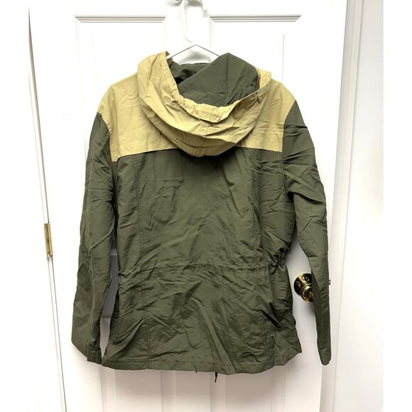 St. John's Bay Parka, Hooded Shell, Drawstring Waist, Windbreaker, Men's Size L - Picture 8 of 9